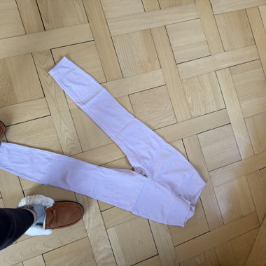 Pantaloni da yoga Tg. M viola