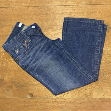 Vintage boyfriend jeans mit leichtem flare