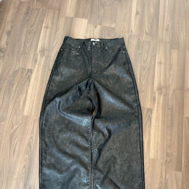 Scuffers Leather Dark Jumbo Pants