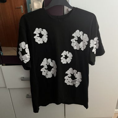 Black T-shirt Pyretic DENIM TEARS