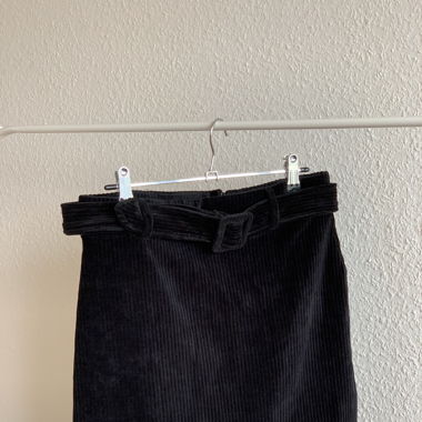 Skirt velour Mango