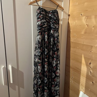 Robe longue maxi florale