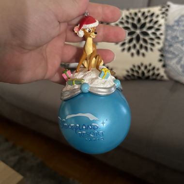 Pallina di Natale Disney con Bambi