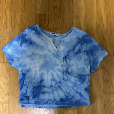 Batik T-Shirt blue