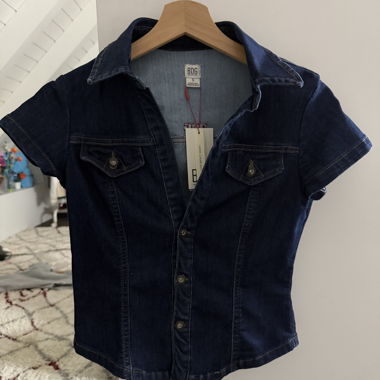 BDG short-sleeve denim shirt S