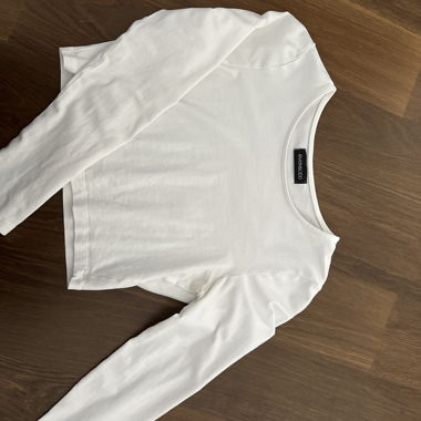White Long-Sleeve T-Shirt