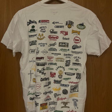 Carhartt WIP T-Shirt mit weissem Logo