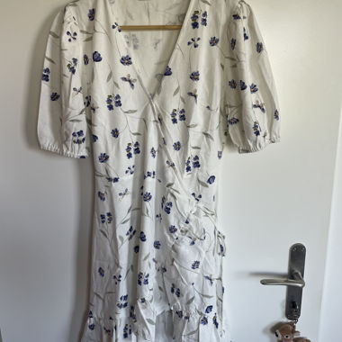 Floral Wrap Dress