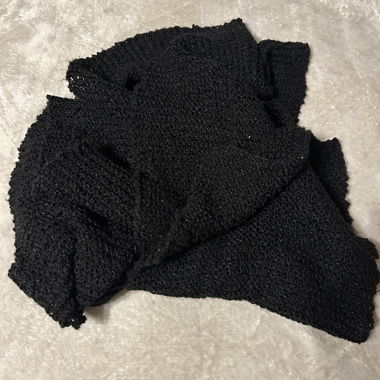 Black scarf