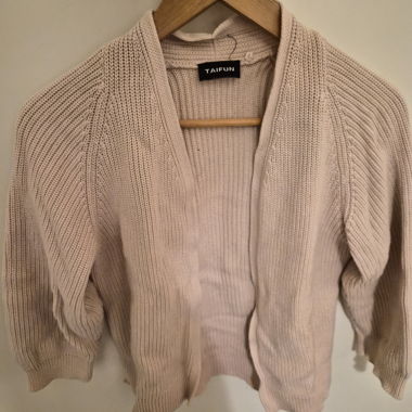 Cardigan in maglia Taifun rosa chiaro