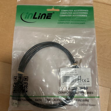 USB 2.0 Cable A to B, 1 m