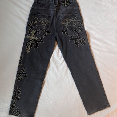 Patterned trousers