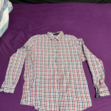 Camicia a quadri Damart maniche lunghe