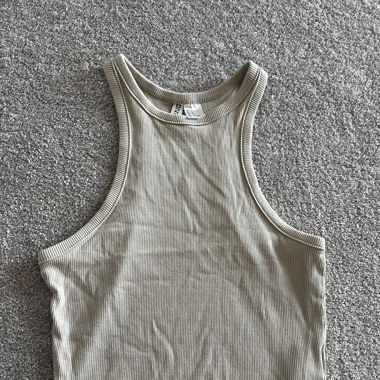 Tanktop/Croptop Beige