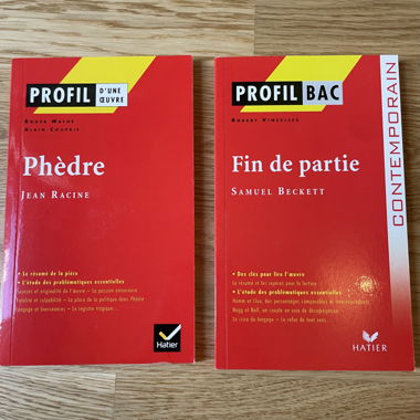 Analyse des livres « Phèdre » et « Fin de partie »