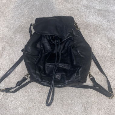 Leather Backpack