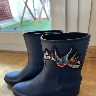 Gummistiefel Love Moschino