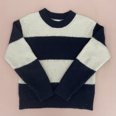 Striped Knit Sweater