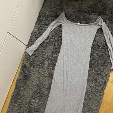 bershka dress gray