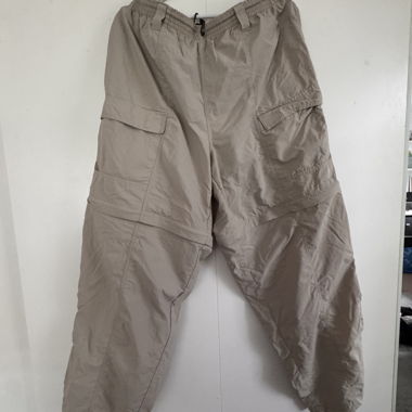 Pantalon cargo beige