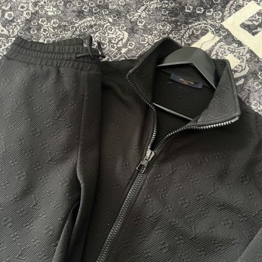 Louis Vuitton Monogram Noir Jogging‑Set