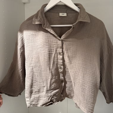 JDY Muslin Blouse taupe M