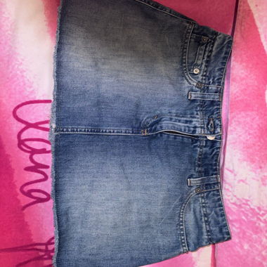 jupe en jean