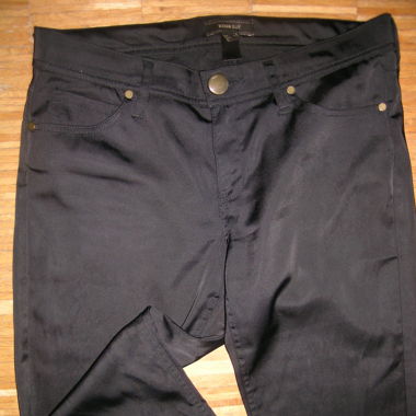 Stoffhose schwarz, MANGO