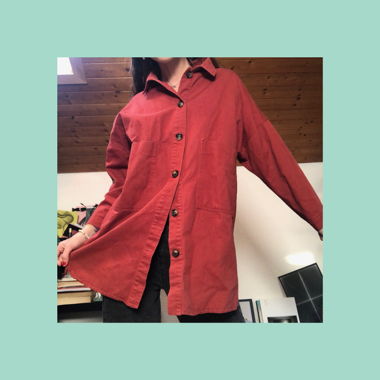 cotton shirt இ red