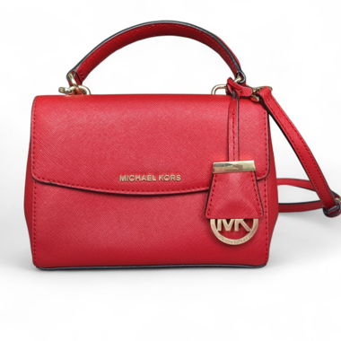 Mini sac à main Michael Kors - rouge