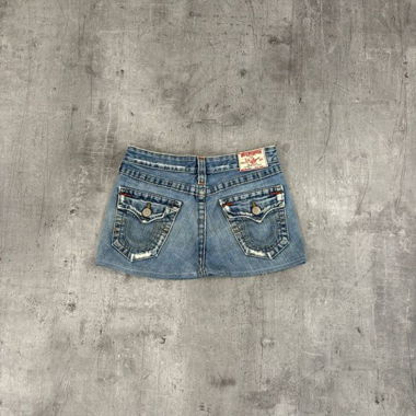 Jupe en jean True Religion Vintage (S)