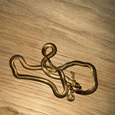 Necklace waterproof gold