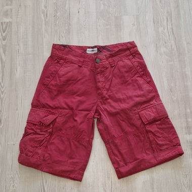 Short cargo rouge