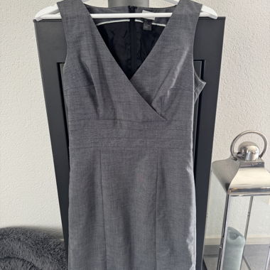Robe fourreau H&M grise, taille 38