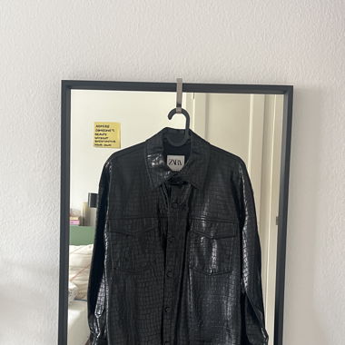 Faux Crocodile Jacket