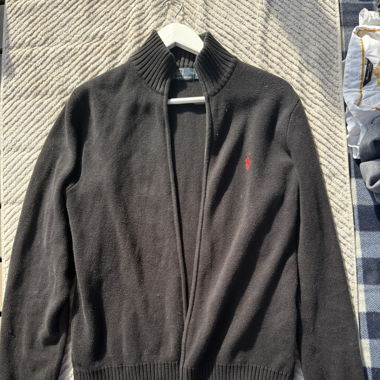 Ralph Lauren Zip Up Sweater