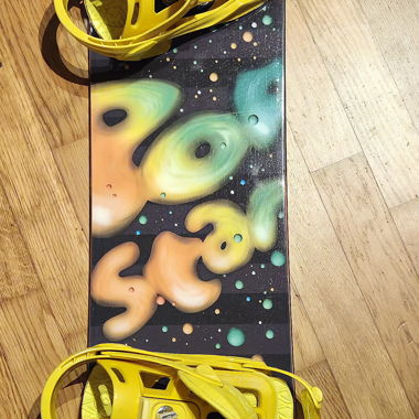 Snowboard Salomon Popstar 146 incl. attacchi