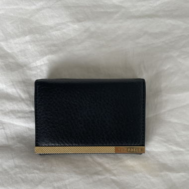 Stylish Black Leather Ted Baker Wallet