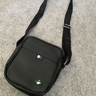Lacoste black shoulder bag