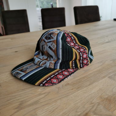 6 Panel Cap mit Muster