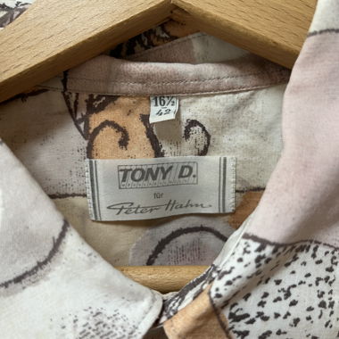 Hemd Vintage-Muster
