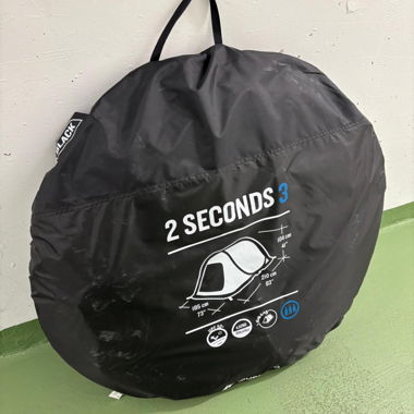 2 Seconds Fresh & Black Wurfzelt 3 Personen