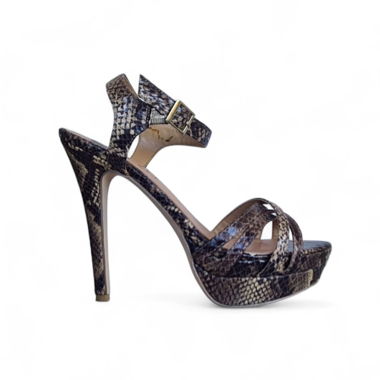 Sandales python - Talons hauts - Taille 38 EUR