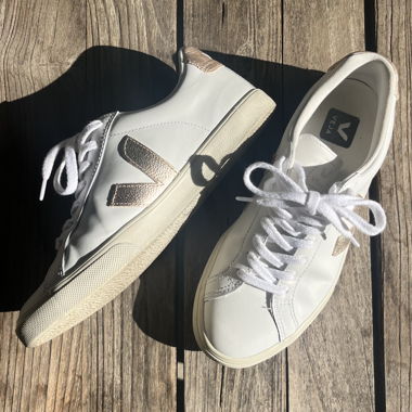 Sneaker VEJA bianco oro EUR 39