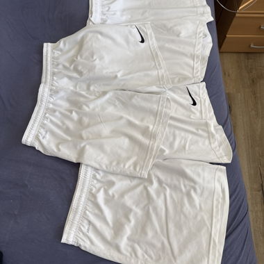 White Nike Shorts