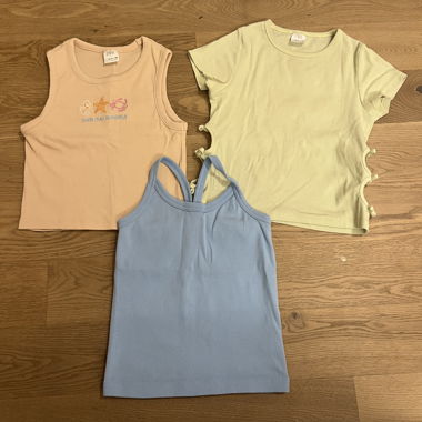 3 tops Zara