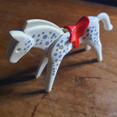 Vintage Playmobil Small Horses Set