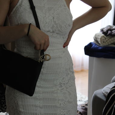 Weisses Sommerkleid 