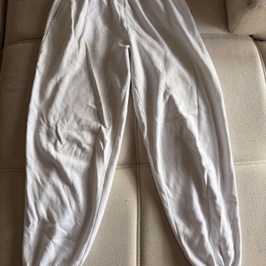 Pantalon de jogging blanc