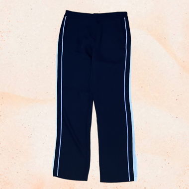 OPUS - Navy Blue Business Pant with Stripes - M